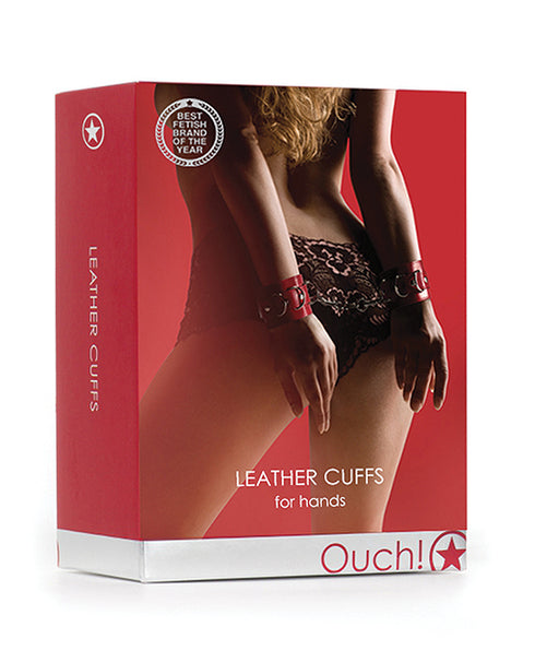 Shots Ouch Leather Cuffs